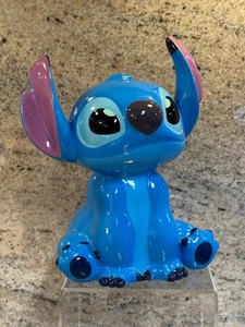 New 8" Ceramic Coin Penny Bank - Walt Disney - Lilo & Stitch Alien DSNY-GF-13-R1 - Picture 1 of 8