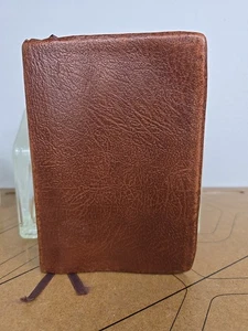 KJV Soft Brown Cover Bible Published by Church of Latter Day Saints 1979 GUC - Picture 1 of 24