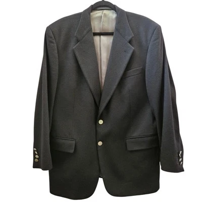 Chaqueta Blazer NEIMAN MARCUS Para Hombre 46 Negro 100% Cachemira Magnolia Abrigo Deportivo  Foto 1 de 4
