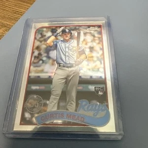 2024 Topps Chrome Curtis Mead 1989 89CB-2D Tampa Bay Rays - Picture 1 of 2