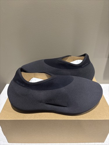 Adidas Yeezy Knit RNR Fade Onyx taglia 12 nuove con scatola (scatola danneggiata) IE1663