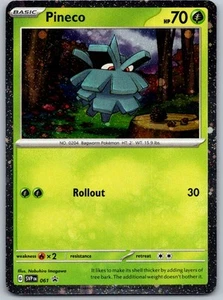 Pineco - 061 Holofoil 061 Promo SV: Scarlet & Violet Promo Cards Near Mint - Picture 1 of 1