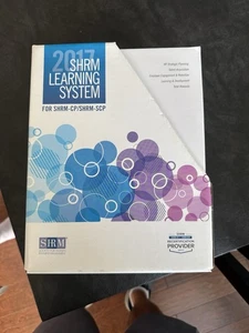 SHRM Learning System 2017 SHRM-CP / SHRM-SCP Exam Preparation Book Set - Picture 1 of 4