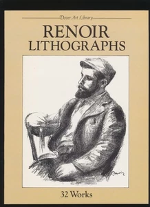 Renoir Lithographs Art Book 32 B&W Works Dover Art Library Paperback 1994 - Bild 1 von 4