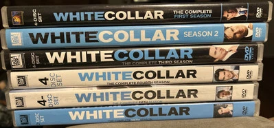White Collar: Seasons 1-6 (DVD, 2015) Complete Series -Like New Foto 1 de 4
