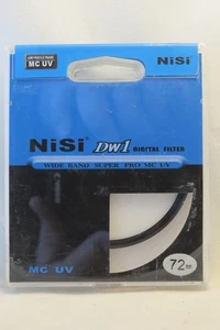 Nisi 72mm DW1 Wide Band Super PRO MC-UV Ultra Violet Filter - Brand New & Sealed - Picture 1 of 1