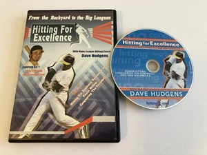 DAVE HUDGENS BASEBALL POWER HITTING FOR EXCELLENCE DVD CONQUERING THE CURVEBALL - Picture 1 of 6