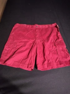 Merona Cargo Shorts Herren Gr. 46 rot neu mit Etikett " - Bild 1 von 11