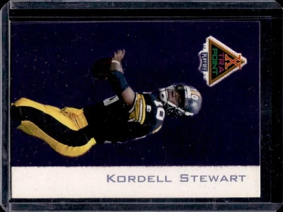 Playoff First & Ten Kordell Stewart Xtra Point 1997 púrpura #XP-1 Steelers Foto 1 de 2