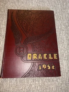 1952 Malverne NY High School The Oracle Yearbook With Great Photos Vintage Ads - Bild 1 von 17