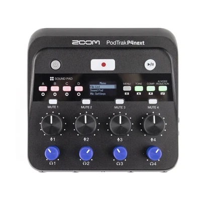Zoom P4next PodTrak Podcast Recorder - Image 1 of 4