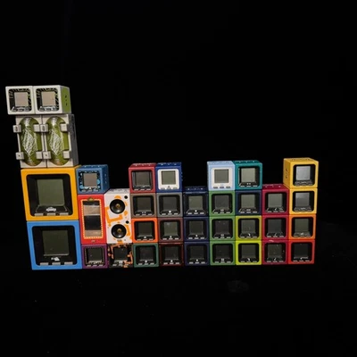 Radica Cube World Lot 37 Pieces Series 2, 3, 4, 5 and Places Complete - Tested - Image 1 of 4