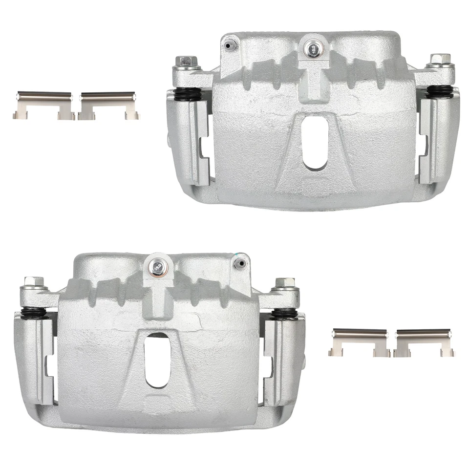 For 2006-2020 CHEVROLET EXPRESS 3500 GVW Front Pair Brake Calipers w/ Bracket - Image 1 of 1