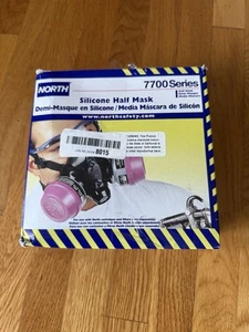 Honeywell North 7700 Series Respiratore Mezzo Viso (7700-30L) - Taglia: Large NOB - Foto 1 di 2