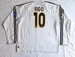VINTAGE FUSSBALL TRIKOT SHIRT REAL MADRID HOME 2004 CHAMPIONS LEAGUE #10 FIGUR  - Bild 1 von 20