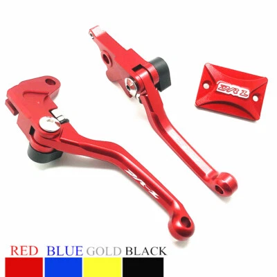 For Suzuki DRZ400E/S DR-Z400SM Pivot Brake Clutch Levers Brake Fluid Reservoir - Image 1 of 4