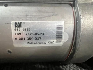 Genuine OEM BOSCH / CAT 24 Volt Electric Starting Motor 516-2856 0001350037 - Picture 1 of 1