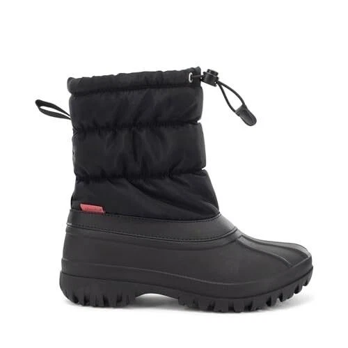 CHOOKA Nylon Puffer Snow Boot Insulated Memory Foam Black Women's 7