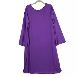 Anthony Oriniginal Purple Dress With Cape Size 3X - Picture 1 of 5