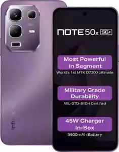 Infinix Note 50x 5G+ (PURPLE 128GB 6GB RAM)6.67" Dimensity 7300 Global Version. - Picture 1 of 12