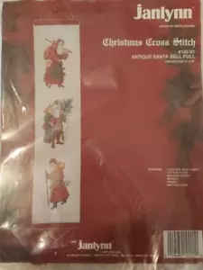 Janlynn Christmas Cross Stitch Bell Pull - Picture 1 of 6