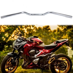 Barras de arrastre cromadas para manillar de motocicleta de 7/8" 22 mm para Kawasaki Z900 Z1000 Z750 - Imagen 1 de 7