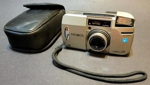 Vintage 1996 Minolta Vectis 25 IX-Date 30-75mm f/3.6-8.6 APS Film Camera - Picture 1 of 8