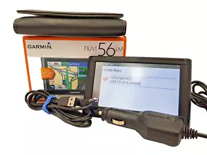 Garmin Nuvi 56LM Lifetime Map Car Automotive GPS Receiver Sat Nav UK Ireland - Picture 1 of 24