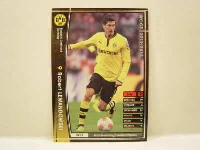 Panini WCCF 2012-13 Robert Lewandowski 1988 波兰 9 号 多特蒙德 #110 — 第 1/4 张图片