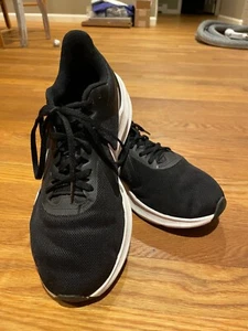 Nike Men's Downshifter 10 Running Sneakers CI9982-004 Black/White US Size 8, UK7 - Picture 1 of 7