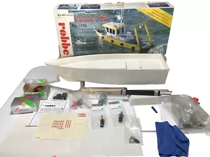 ROBBE PAULA III 1:25 barco de trabajo con grúa Nº 1159 R/C BARCO NUNCA HECHO IMPRESIONANTE - Imagen 1 de 24