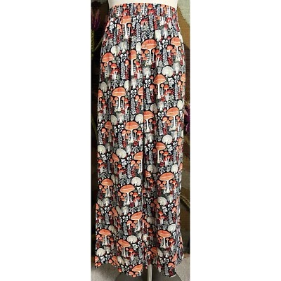 Anthropologie Franela Champiñón Caprichoso Pijama PJ Pantalones para Dormir Parte Inferior L Foto 1 de 4