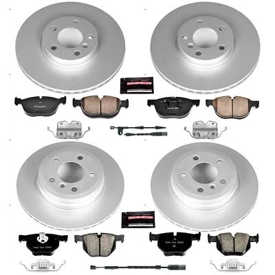 Kit de frenos de disco PowerStop - Delantero y trasero - Se adapta a BMW X5 2011-2018, BMW X6 2011-2 Foto 1 de 4