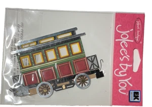 Passenger Train~Dimensional Scrapbook Sticker Embellishment~Jolee's By You~VTG - Picture 1 of 2