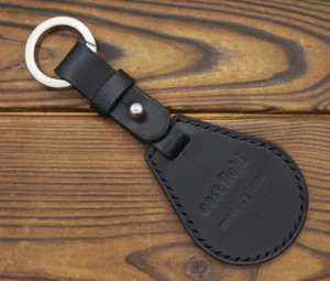 New handmade leather case for pocket watch 45mm in the form of a keychain saddle - Picture 1 of 15