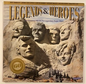 Legends & Heroes Vinyl LP record The Greatest Hits of the Rock & Roll Stars 50s - Picture 1 of 3