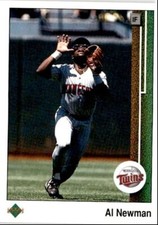 1989 Upper Deck Al Newman . Minnesota Twins #197