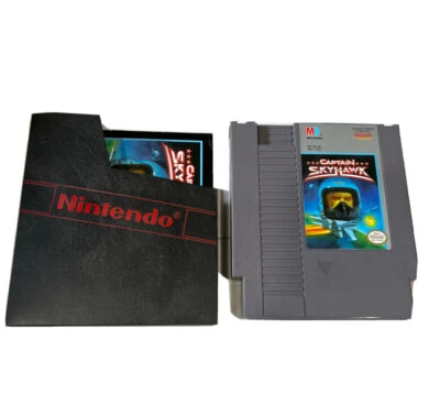 Captain Sky Hawk Nintendo Entertainment System NES Game Authentic  - Image 1 of 4
