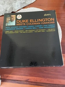DUKE ELLINGTON MEETS COLEMAN HAWKINS/ SAME. 1963 SPARTON/MPULSE G/FOLD LP - Picture 1 of 5
