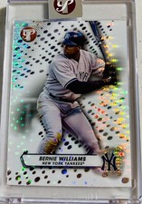 Bernie Williams Refractor 2023 Topps Pristine Baseball Card