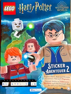 LEGO® Harry Potter™ Sticker Sammelalbum Abenteuer 2 Bilder Tüten Ron Hermine NEU - Bild 1 von 1