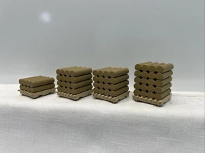 Lionel LTI O-Gauge Accessory Modular Freight Pallets With Logs SET OF 4 - Picture 1 of 9