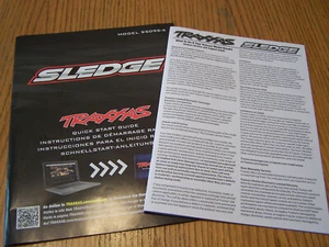 Se adapta a Traxxas 95096-4 1/8 manual de trineo y lista de piezas manual de hojas - Imagen 1 de 2
