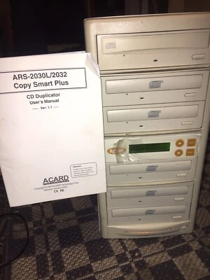 ars 2030l/2032 copy smart plus cd duplicator & manual - Image 1 of 4