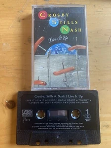 Crosby, Stills And Nash - Live It Up (Cassette Tape)  - Picture 1 of 1