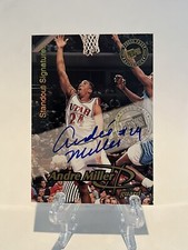 1999 Andre Miller Auto /100 Standout Signatures Press Pass Signatures Edition