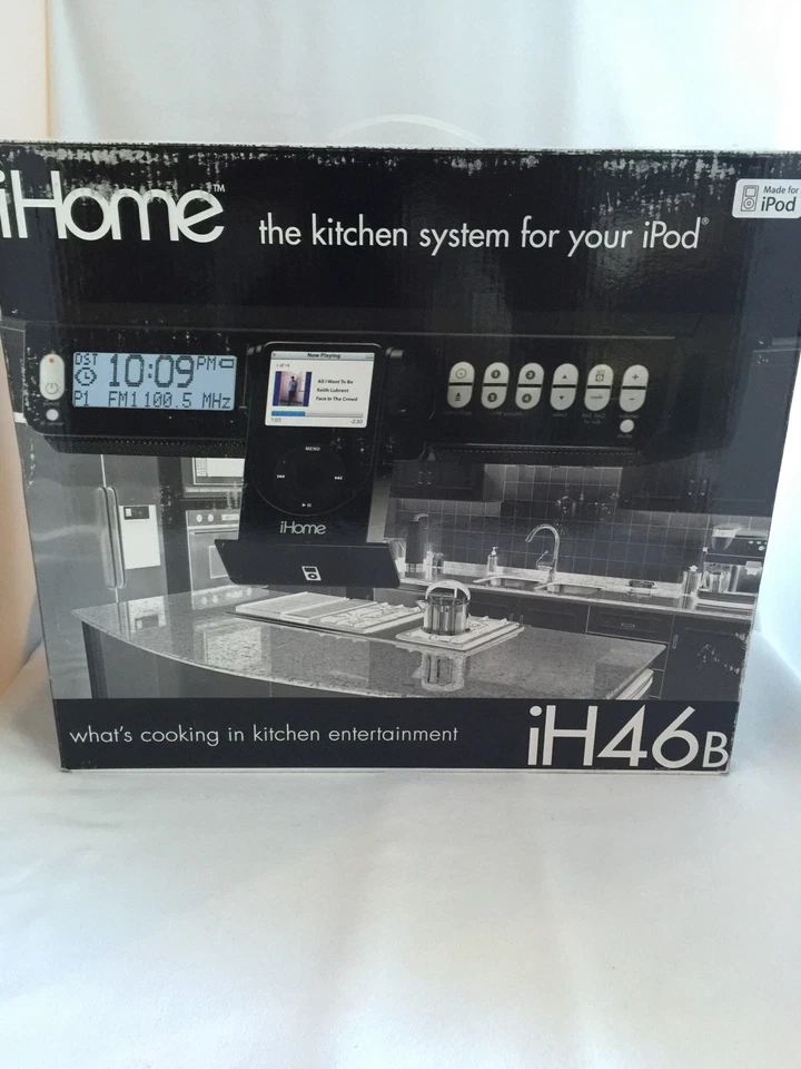 iHome IH46B Under Counter Player for iPod