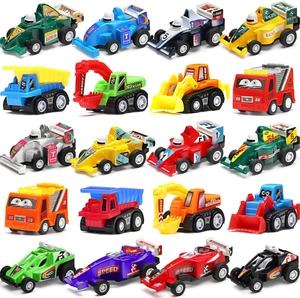 Pull Back Car, 20 Pcs Assorted Mini Truck Toy and Race Car Toy Kit Set, Play Con - Picture 1 of 7