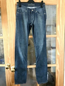 Superfine Pale Blue Straight Leg Jeans Sz 25 BN - Picture 1 of 8