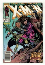 Uncanny X-Men #266N Newsstand Variant FN 6.0 1990 1st full app. Gambit